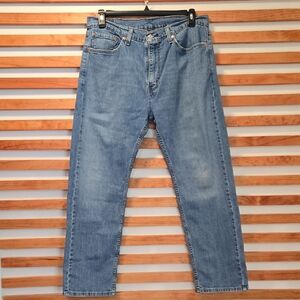 Levi's Light Blue Straight Jeans Size 36/30